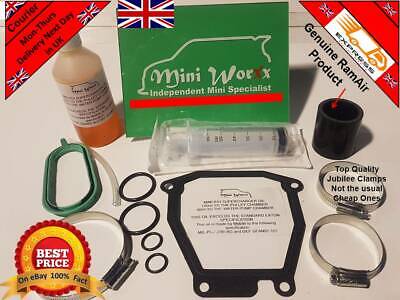MINI COOPER S r52 r53 KIT PULEGGIA COMPRESSORE di 15% di accoppiamento interferenza Gates Belt 