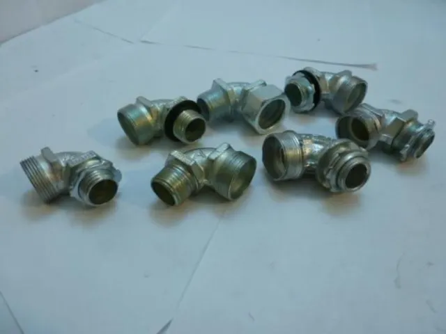 203647 Old-Stock; MFG- MDL-Unkn81607 LOT-7 Hose to Pipe Fitting 1/2" NPT to 1" T