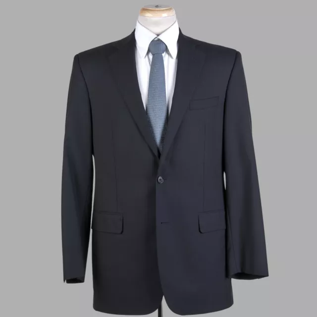 Brooks Brothers Giacca Uomo 39L Blu Navy Loro Piana Lana Madison 1818 Giacca