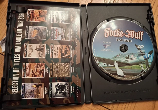 FOCKE-WULF - FW 190 (DVD, 2004) Fighter Aircraft of WW2 Series £5.98 ...
