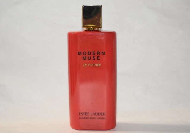 Loción corporal brillante Estee Lauder moderna Muse Le Rouge 6,7 oz