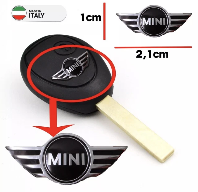 Cromos Panini 2 Pz. Logo Telecomando Chiave Per Alfa Romeo 11 14 15 Mm Stemma Fregio Emblema Parasol Alfa Romeo Gt - Foto 4