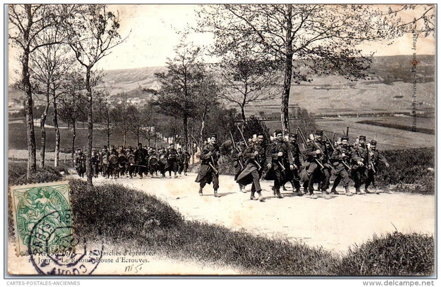 MILITARIA - Mana�uvres - les marches d'epreuves