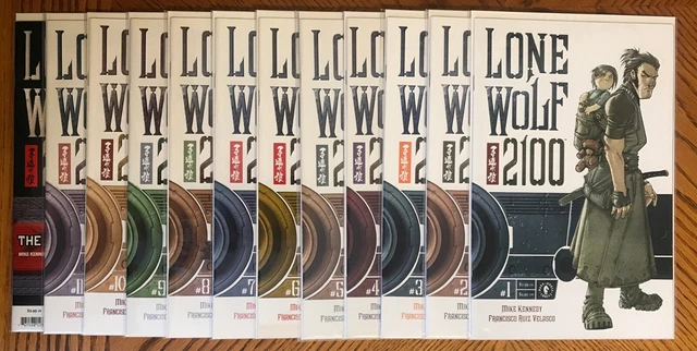 LONE WOLF 2100 # 1 2 3 4 5 6 7 8 9 10 11 & Red File Dark Horse 2002/03 FN to VF-