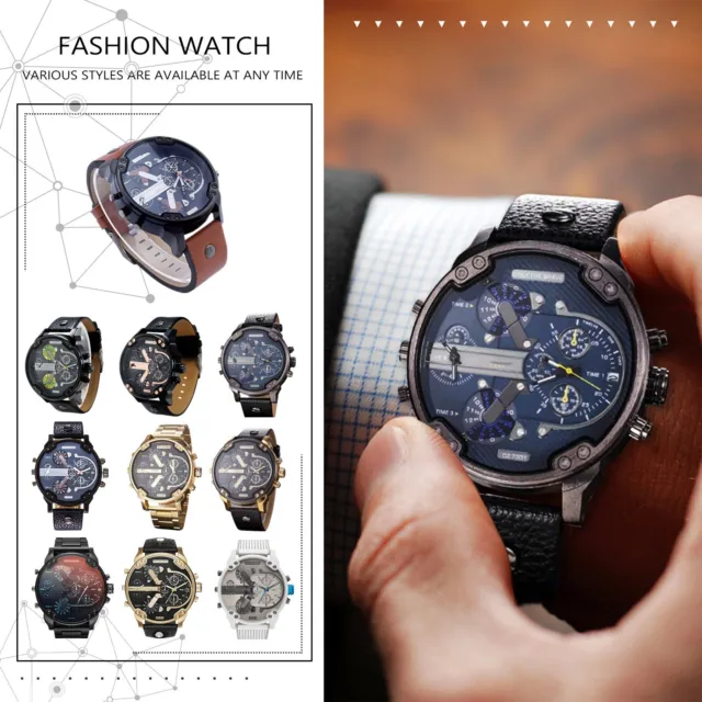 DIESEL Men's Mechanical Fashion Versatile Business Sports Leisure Quartz Watch ♮