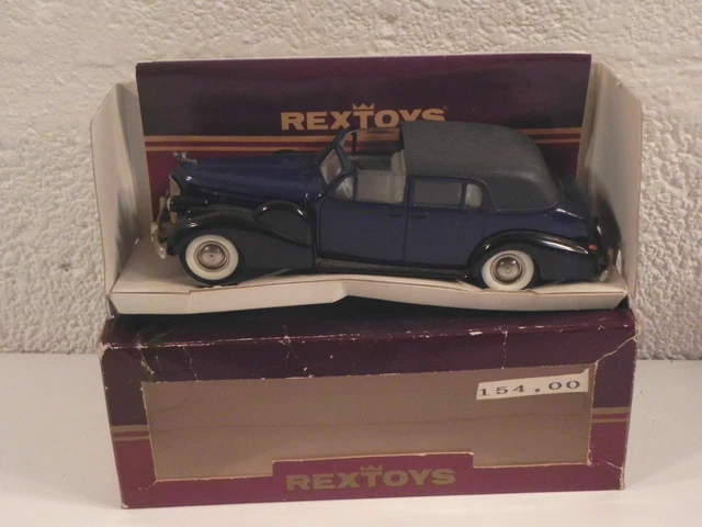 Rextoys Les Royales Miniatures. E:1/43. Cadillac V16 38/40
