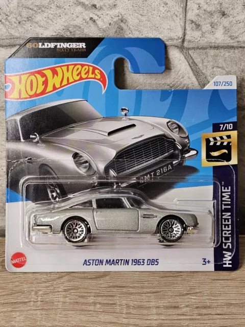 Hot Wheels Aston Martin 1963 DB5, 2024, GOLDFINGER, NEU & OVP, VERSANDRABATT