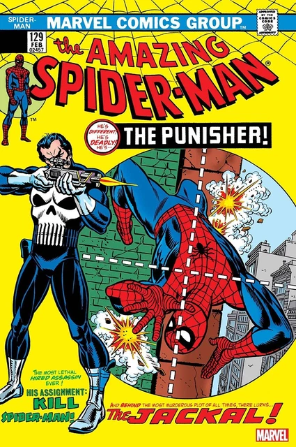 Amazing Spider-Man 129 Facsimile 2023 Edition Nm 1St App Punisher Reprint