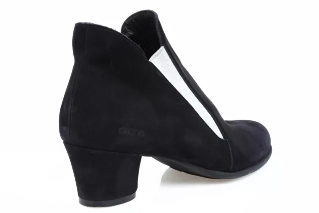 Arche Musc 268019 Bootie Black  Suede  Silver size 37 3