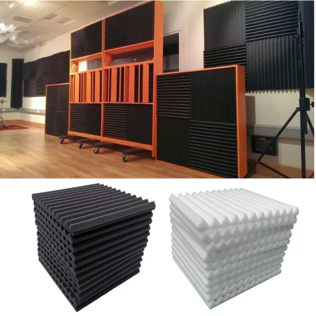 30x30cm Soundproofing Acoustic Foam Tiles Noise Sound-absorbing Cotton Fireproof 3