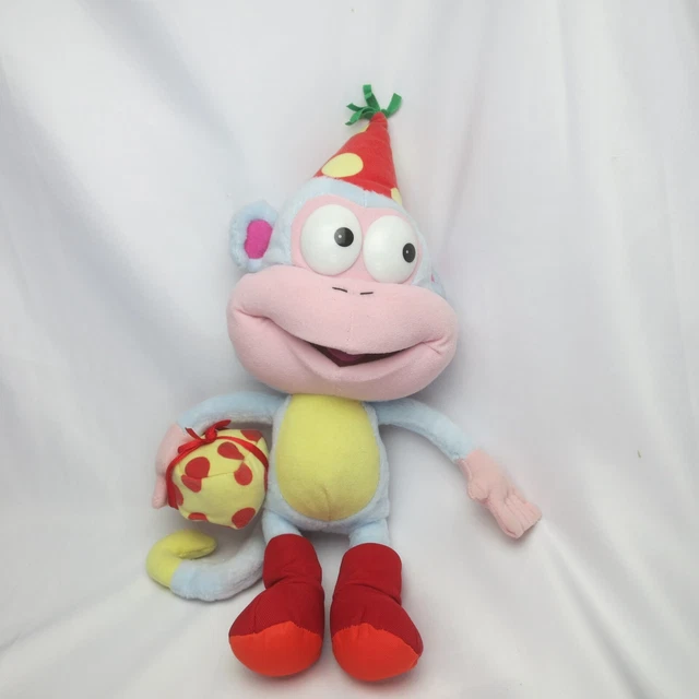2005 BOOTS FROM Dora the Explorer Birthday 15 inch Plush /w Hat