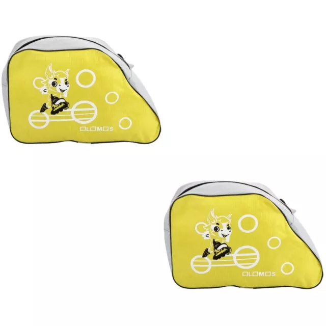 2 Count Roller Skates for Kids Bag Storage Outdoor Pouch Handbag