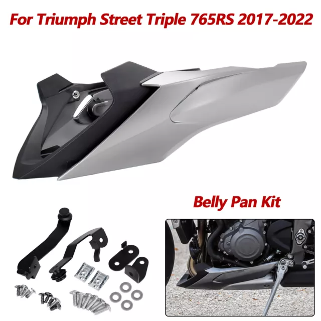 Bugspoiler Für Triumph Street Triple 765RS 2017-22 Lower Engine Shield Belly Pan