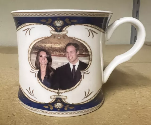 H.R.H Prince William And  Catherine Middleton Wedding Royal Heritage Mug 29-4-11