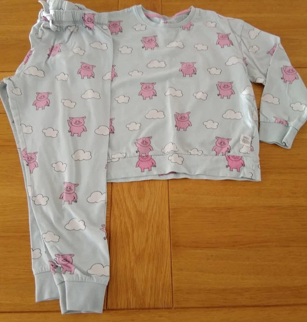 Pigiama Percy Pig, M & S, età blu 6-7 anni