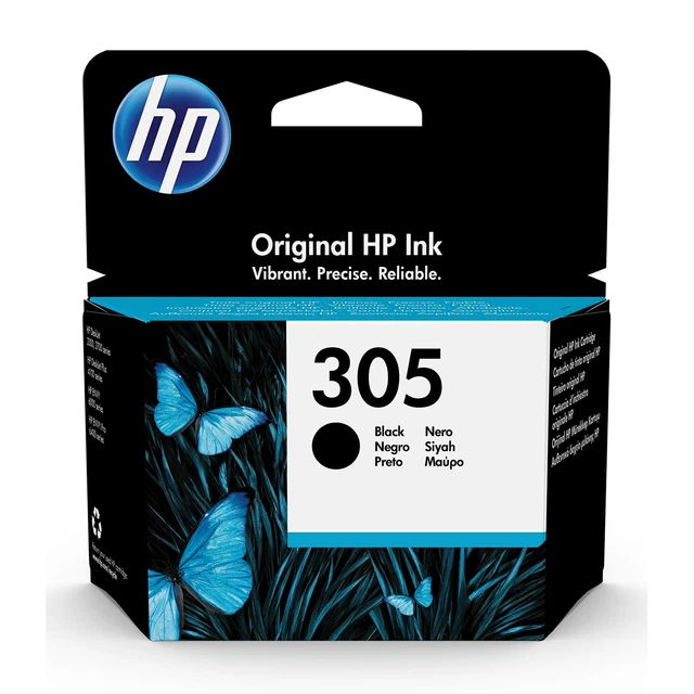 CARTUCCIA ORIGINALE HP 305 NERO 3YM61AE - compatibile con stampanti HP DeskJet s