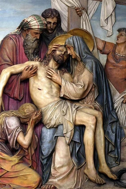 Toile Murale Jésus - 30,5x45,7 Cm - Cadre Bois Toile Murale Jésus - 30,5x45,7 Cm - Cadre Bois