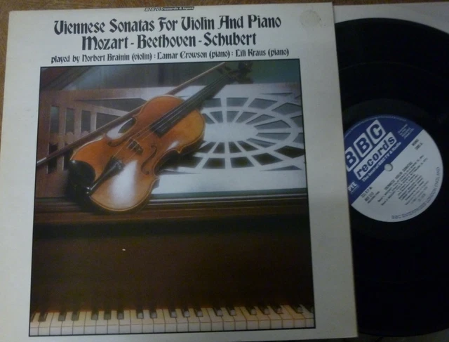 Norbert Brainin - Lamar Crowson - Lili Kraus / Mozart  Beethoven  Schubert/  Bbc