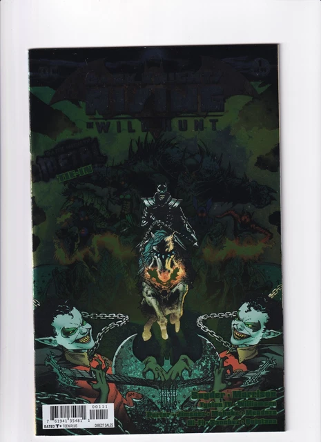 Dark Nights Rising: the Wild Hunt #1 DC 2018 foil cover  Metal tie-in  NM