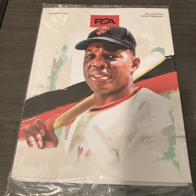 PSA MAGAZINE FEBRUARY 2024 Willie Mays Cover Variation/SpBrand New