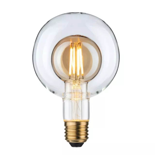 PAULMANN LED FILAMENT Globe G95 Inner Shape Gold 4W E27 400lm Warm White  DIMMABLE £17.20 - PicClick UK | Leuchtmittel
