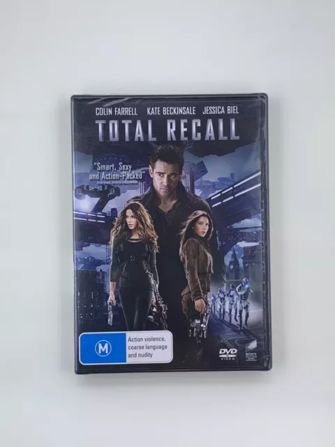 Total Recall (DVD, 2012) New & Sealed. Region 2,4,5