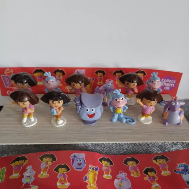 Lot Mini-Figurines Viacom 2005 Dora l'Exploratrice - Dora et ses amis