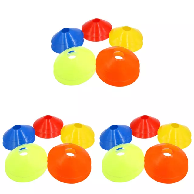 10Pcs Football Disc Cones with Circular Holes for Football Hockey (10Pcs)