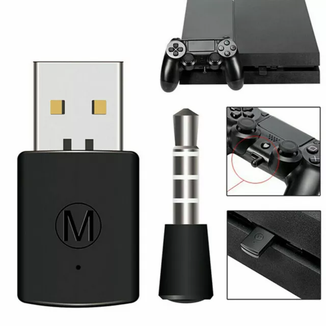Dongle USB Bluetooth Ricevitore Adattatore Per Wireless Cuffie PS4 Linq U108