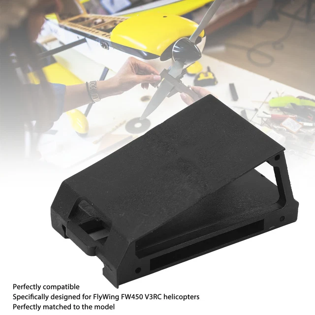 Plaque Arrière E-Start XBERSTAR 11011 Pour Moteur 1/10 RC 16/18 Nitro – Remplacement Noir HSP
