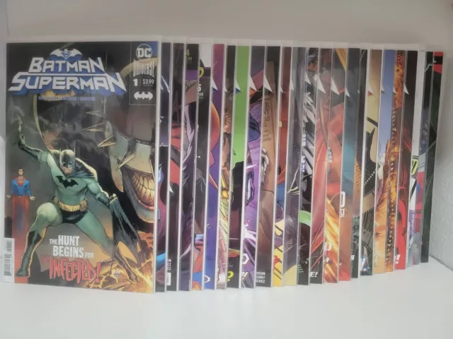 DC Batman / Superman Vol. 2 (2019-2021) 1-22, +Annuals FULL RUN Lot of 24 comics