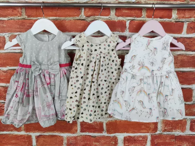 Baby Girls Bundle Age 3-6 Months Next H&M Mothercare Dress Set Party Summer 68Cm