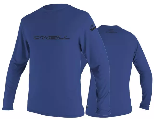 O'Neill Rash Tee Rash Guard Lycra Skins BASIC Longsleeve UV-Shirt Pacific