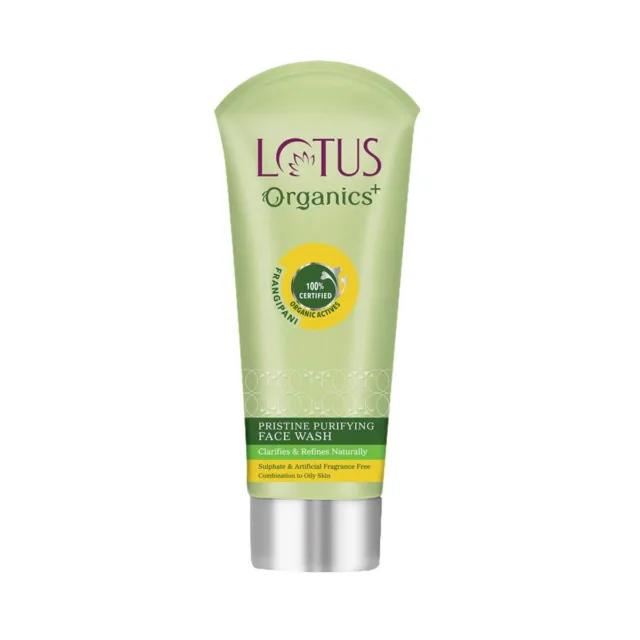 Lotus Orgánicos + Pristine Purificador Limpieza Facial Elimina Exceso Aceite Ph