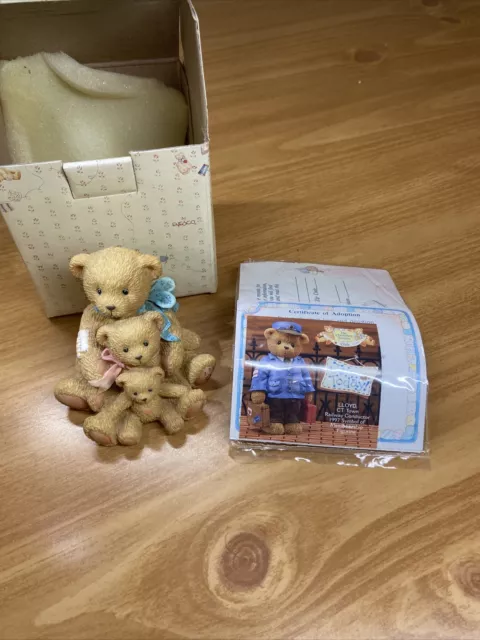 Cherished Teddies Theadore, Samantha, Tyler "Friends Come in All Sizes" 950505 2