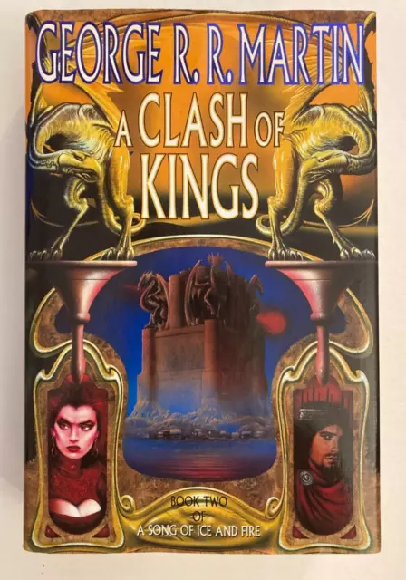 A Clash of Kings - George R.R. Martin (1st UK tpb edition, 1st print)  Voyager