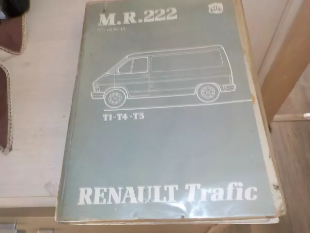 Manuel Atelier Renault Trafic 1