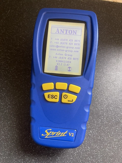 Anton Sprint V2 Analizzatore Fumi Gas per Ricambi/parti (spazio trovato/non testato)