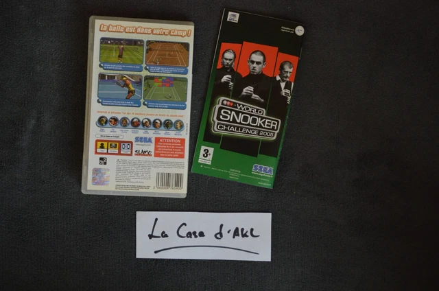 ₪ PAS DE JEU ₪ Boite + notice de PSP FR - Virtua Tennis World Tour 2