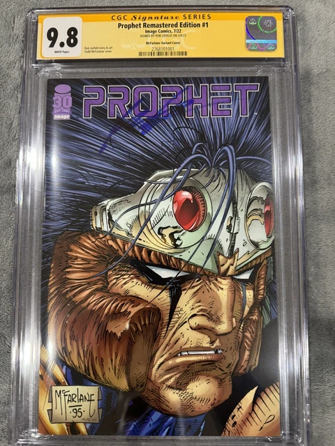 Prophet Remastered Edition 1 CGC 9.8 Signed by Rob Liefeld