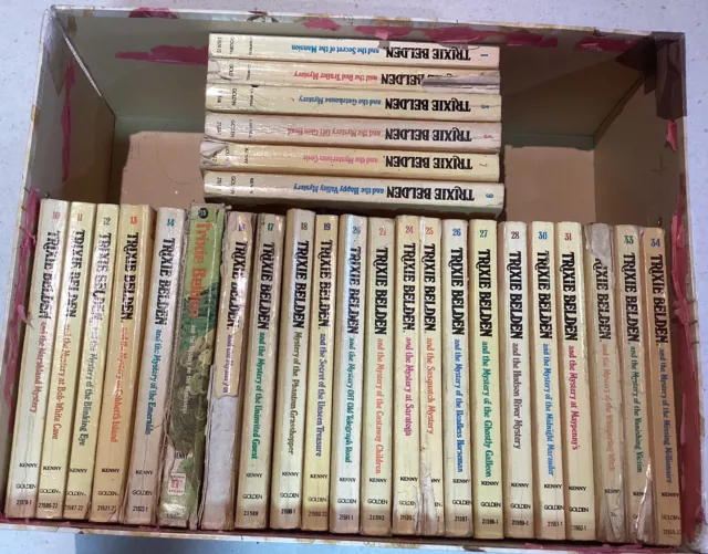 Trixie Belden x28 Books Paperback Vintage