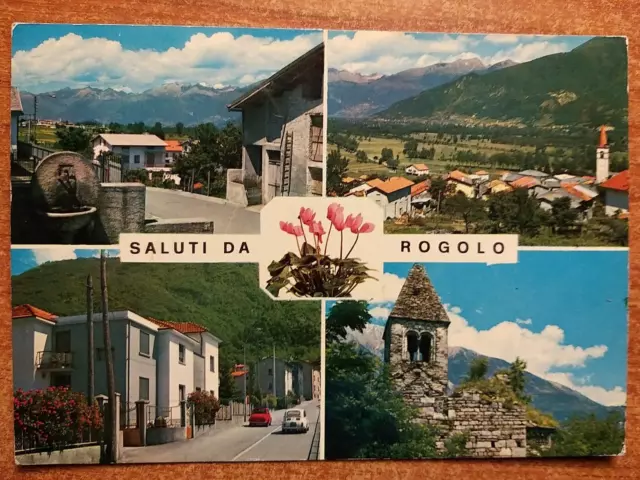 Saluti da Rogolo (Sondrio). Vedutine.