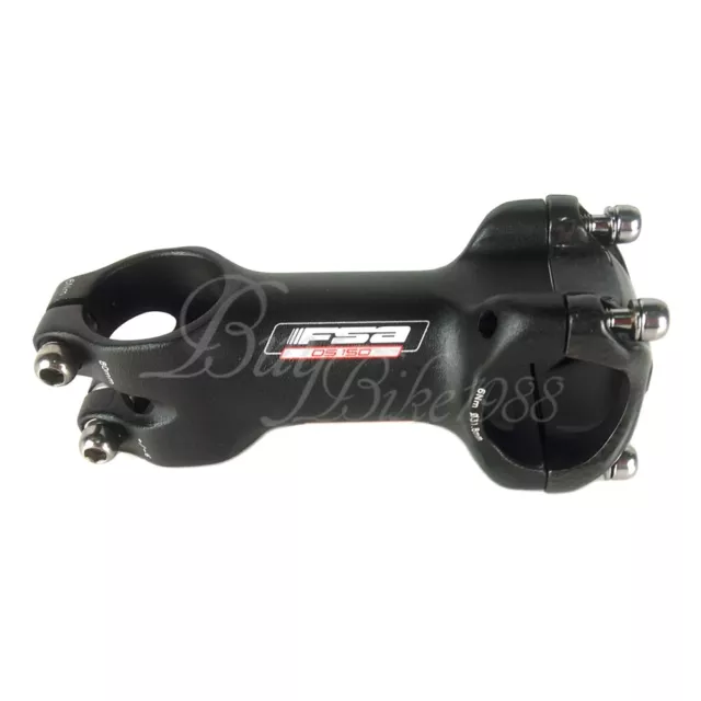 NEW FSA OS150 XTC Alloy Carbon Cap road  Stem 31.8mm 120mm - BLACK 1 1/8"