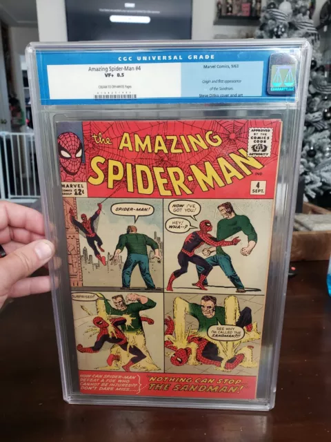 Amazing Spider-man #4 CGC 8.5 - 1963 - Marvel Comics - Spiderman KEY book