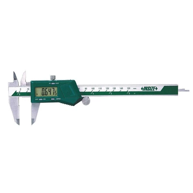 INSIZE 1108-200CAL Digital Caliper,SS,0-8"/0-200mm Range and Express Shipping