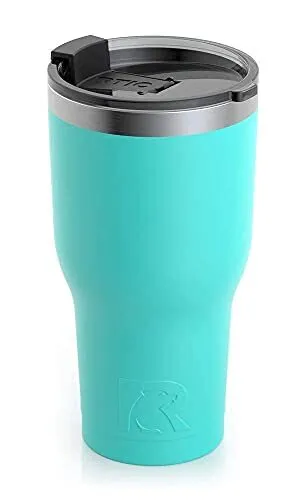 RTIC 30 oz Insulated Tumbler Stainless Steel Coffee Travel Mug with Lid Spill...