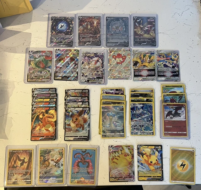 Crown Zenith Pokemon Card Rare Bundle - all pack fresh 37 cards- V/Vmax/TR/GG/RD