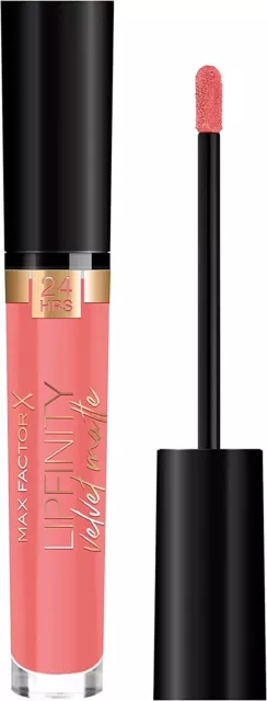 Max Factor 24HRS Lipstick Lip Colour Lipfinity Velvet Matte 030 Cool Coral