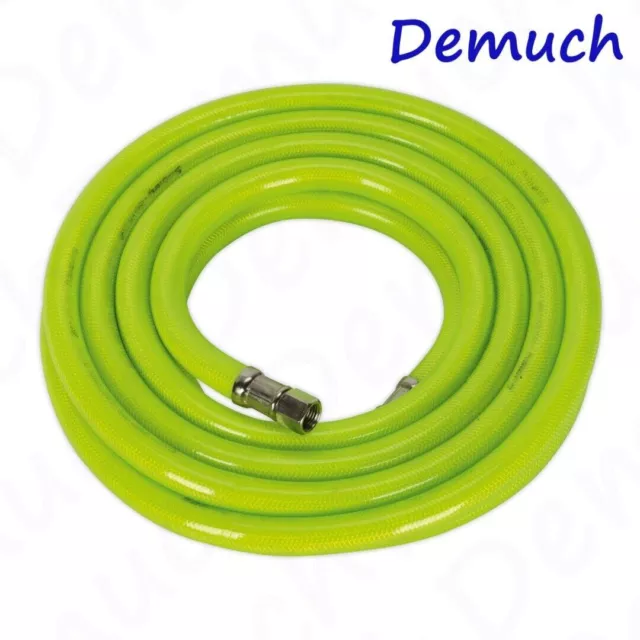 Sealey 5m x 10mm High-Visibility Air Hose with 1/4''BSP Unions AHFC538