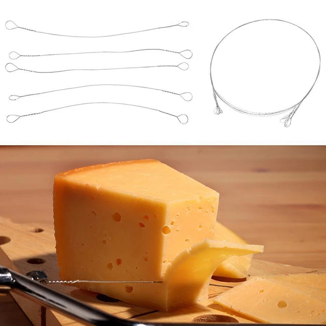 CHEESE CUTTER WIRE Washable Easy to Use Cheese Slicer For Baking【 V3C5 ...